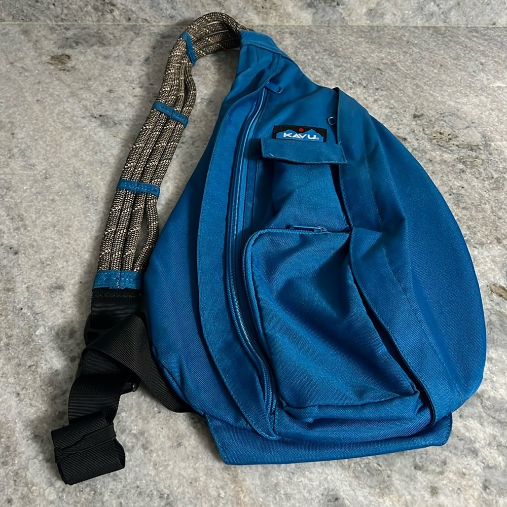 Kavu Rope Sling Bag - Blue